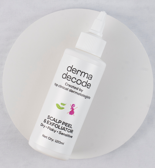 Derma Ecode SCALP PEEL and EXFOLIATOR Oily.Flaky